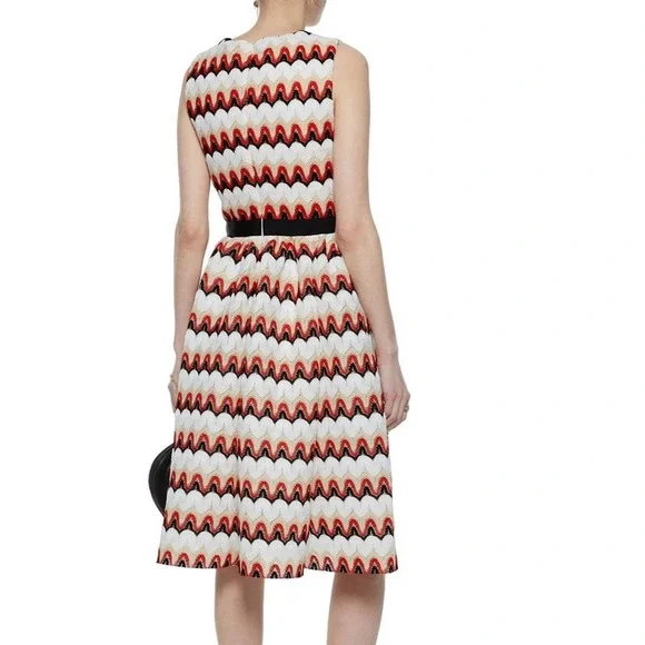 Maje Rituela Crocket Knit Skater Dress - Picture 2 of 11